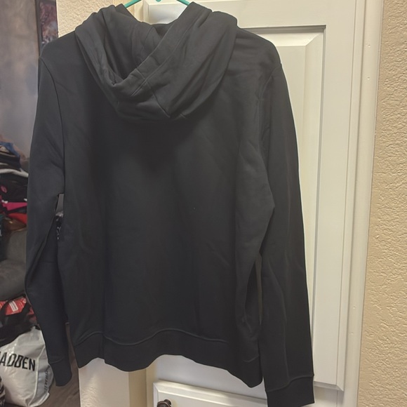 Nike Black hooded sweatshirt with white logo NWT - Picture 6 of 12